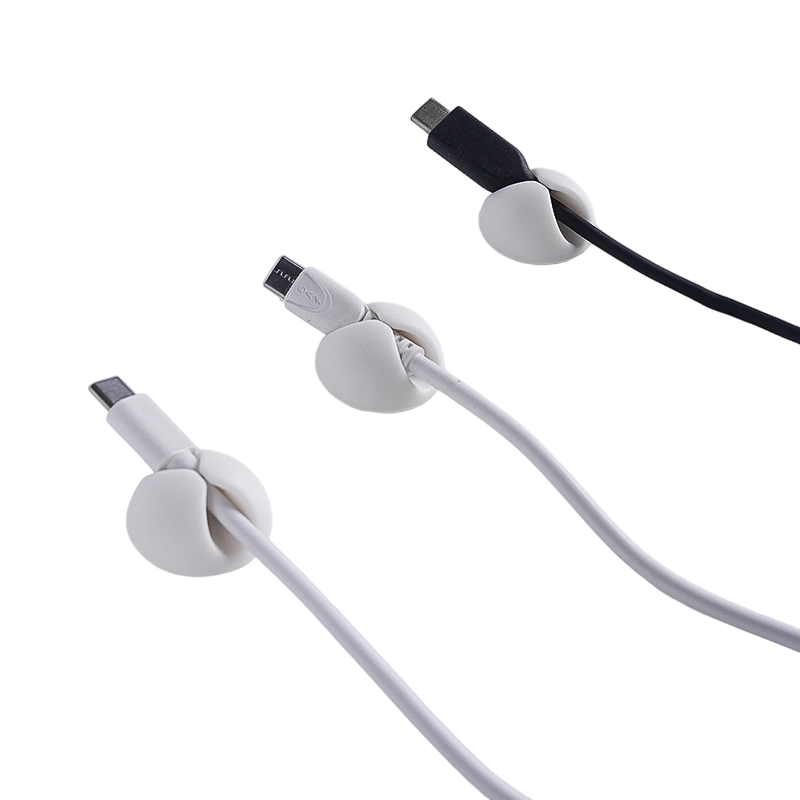 Cable Clips Cord Organizer Holder Adhesive Cable Management Wire Holder Clips 12pcs/pack - Image 6