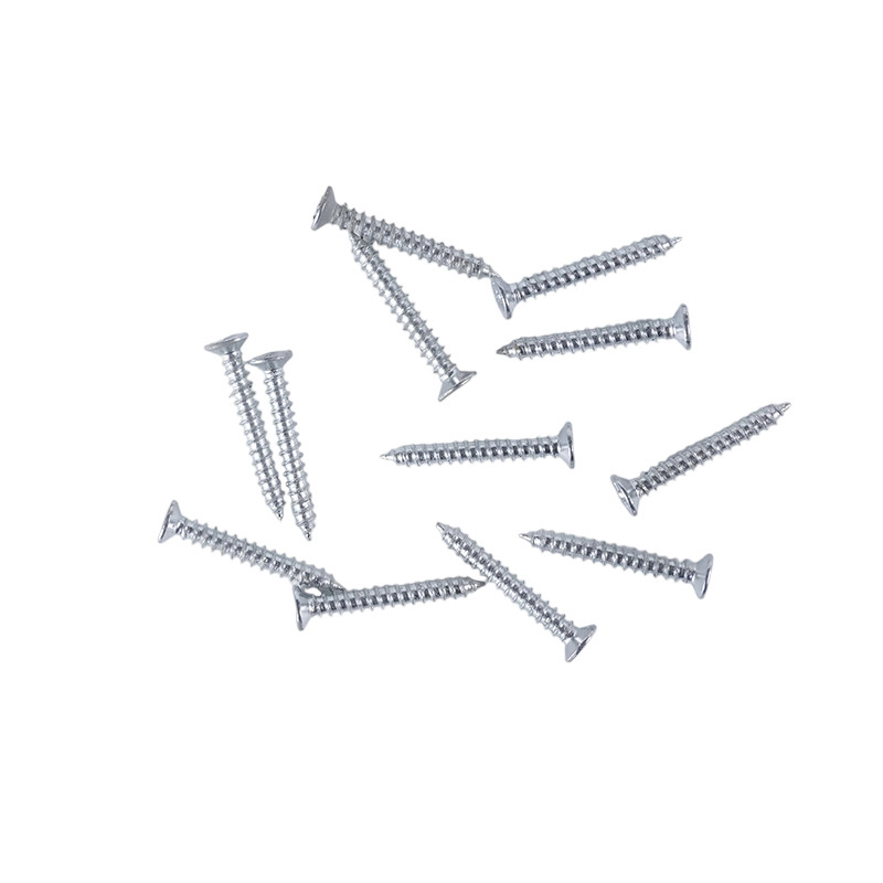 High Hardness Wood Screws Assortment Kit, 12 pcs, Phillips Drive Flat Head, Wood Screws - Image 2