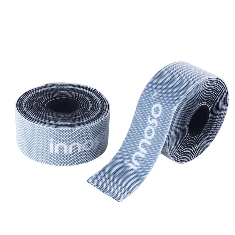 Cable Ties Back to back Hook and Loop Double-Sided Strips 38mm*3m Roll Grey - Image 2