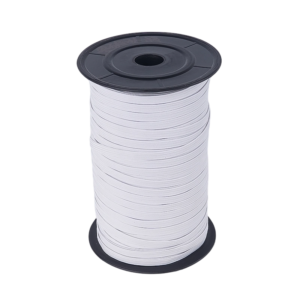 White Braided Elastic Cord/Elastic 70-Yards Length 1/4" Width