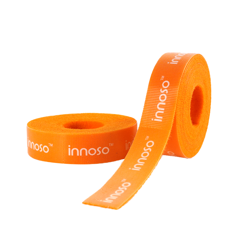 Cable Ties Back to back Hook and Loop Double-Sided Strips 20mm*3m Roll Orange - Image 2