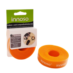 Cable Ties Back to back Hook and Loop Double-Sided Strips 20mm*3m Roll Orange